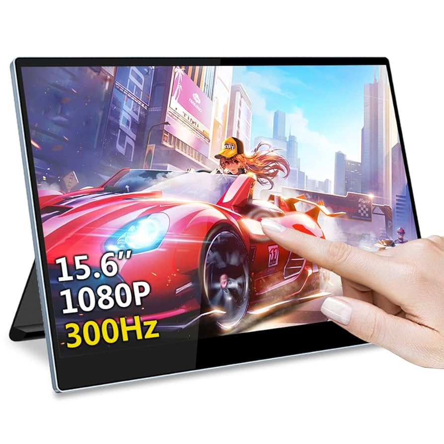 15.6インチ 300Hz FHDゲーミングモバイルディスプレイ Amazon.co.jp: 15.6インチ300Hz モバイルモニター タッチパネル